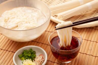 Soumen ( White Japanese noodles)