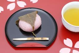 Sakuramochi is one of the popular Japanese sweets.  